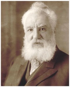 Portrett av Alexander Graham Bell, ca. 1920